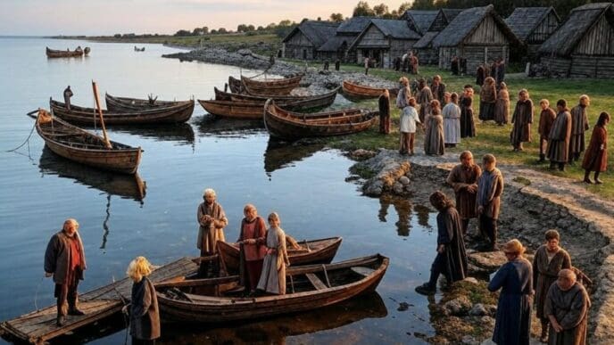 historia Łeby 13 wiek